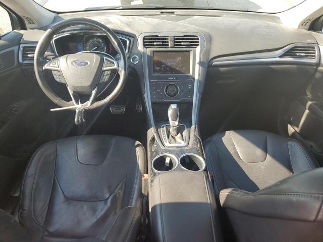 3FA6P0K98DR191938 - 2013 FORD FUSION TITANIUM 银色 照片 8