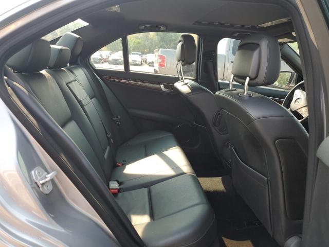 WDDGF81X29F272587 - 2009 MERCEDES-BENZ C 300 4MATIC GRAY photo 10