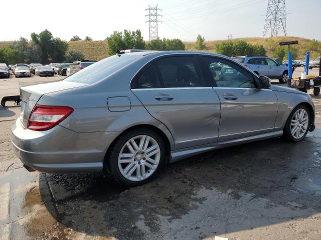 WDDGF81X29F272587 - 2009 MERCEDES-BENZ C 300 4MATIC GRAY photo 3