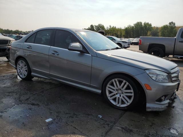 WDDGF81X29F272587 - 2009 MERCEDES-BENZ C 300 4MATIC GRAY photo 4