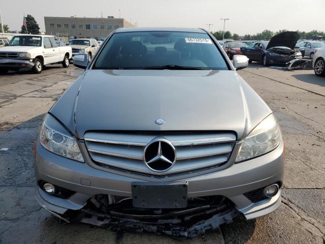 WDDGF81X29F272587 - 2009 MERCEDES-BENZ C 300 4MATIC GRAY photo 5