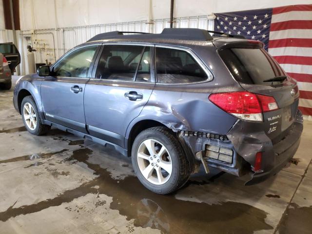 4S4BRCCCXE3226134 - 2014 SUBARU OUTBACK 2.5I PREMIUM GRAY photo 2