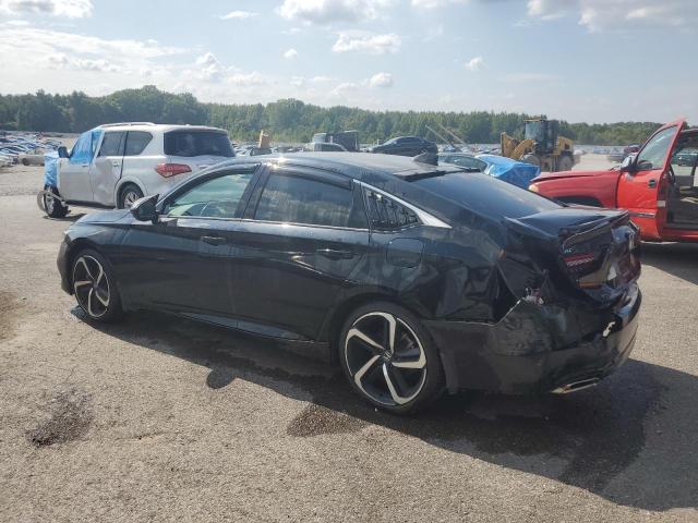 1HGCV2F31NA001558 - 2022 HONDA ACCORD SPORT 黑色 照片 2
