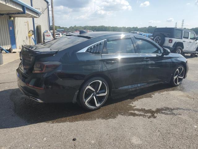 1HGCV2F31NA001558 - 2022 HONDA ACCORD SPORT 黑色 照片 3