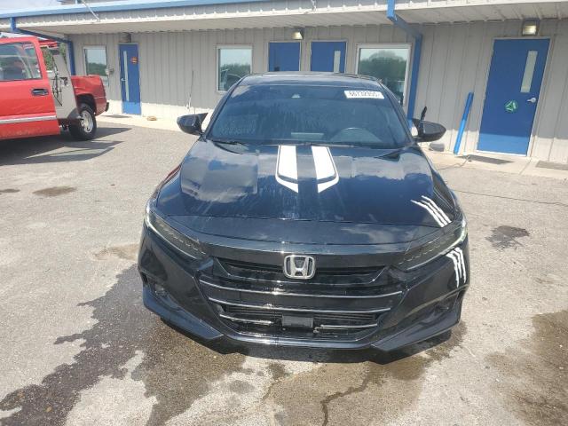 1HGCV2F31NA001558 - 2022 HONDA ACCORD SPORT 黑色 照片 5