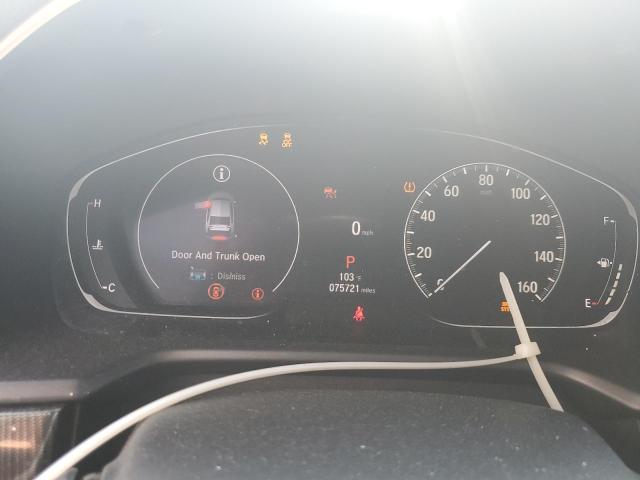 1HGCV2F31NA001558 - 2022 HONDA ACCORD SPORT 黑色 照片 9