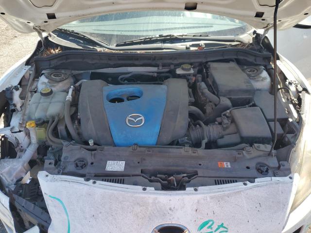 JM1BL1UP0D1844813 - 2013 MAZDA 3 I WHITE photo 11