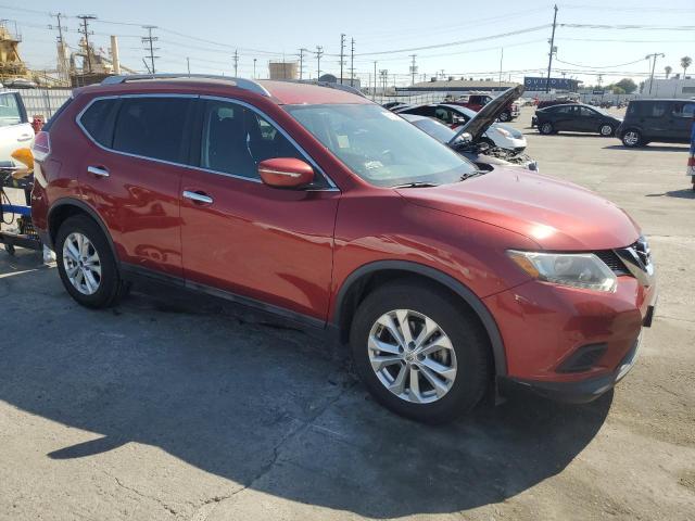 5N1AT2MT0FC893043 - 2015 NISSAN ROGUE S RED photo 4