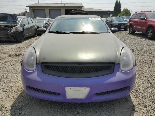 JNKCV54E25M423873 - 2005 INFINITI G35 PURPLE photo 5