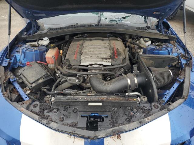 1G1FH1R7XJ0135005 - 2018 CHEVROLET CAMARO SS ლურჯი ფოტო 11