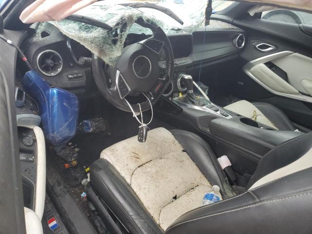 1G1FH1R7XJ0135005 - 2018 CHEVROLET CAMARO SS ლურჯი ფოტო 8