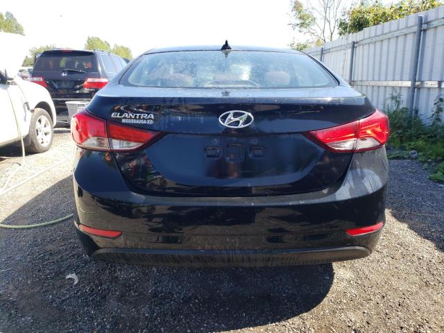 5NPDH4AE5GH798312 - 2016 HYUNDAI ELANTRA SE BLACK photo 6