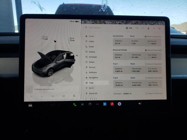 7SAYGAEE3PF957844 - 2023 TESLA MODEL Y رمادي صورة 9