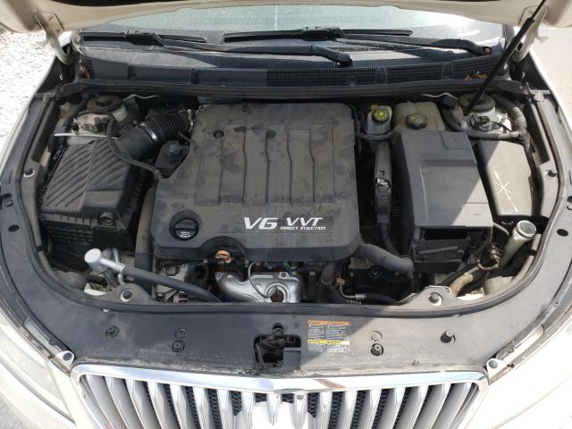 1G4GE5EDXBF241861 - 2011 BUICK LACROSSE CXS WHITE photo 11