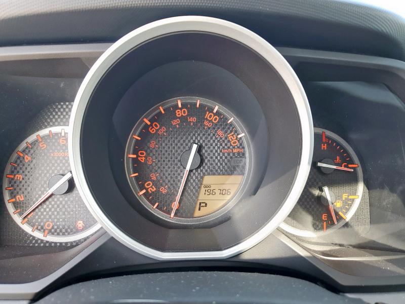 JTEZU5JR9B5017175 - 2011 TOYOTA 4RUNNER SR5 ნაცრისფერი ფოტო 9