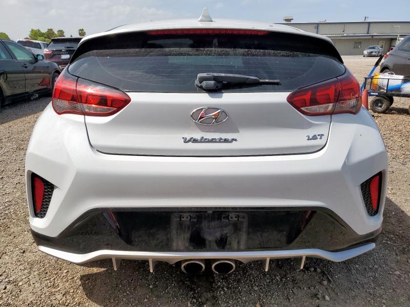 KMHTH6AB3LU029042 - 2020 HYUNDAI VELOSTER TURBO WHITE photo 6