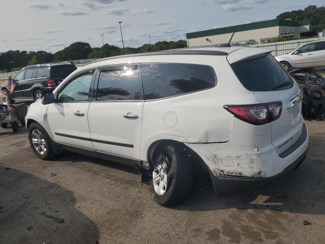 1GNKVFED1HJ203372 - 2017 CHEVROLET TRAVERSE LS WHITE photo 2