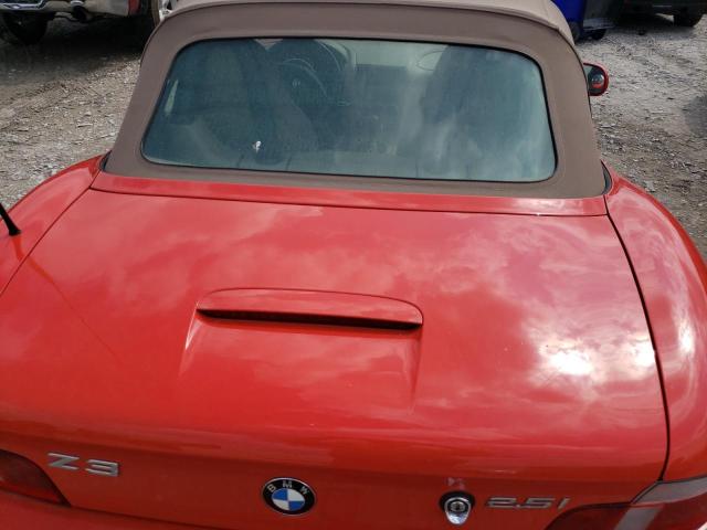 4USCN33422LM06825 - 2002 BMW Z3 2.5 Красный фото 10