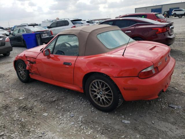 4USCN33422LM06825 - 2002 BMW Z3 2.5 Красный фото 2
