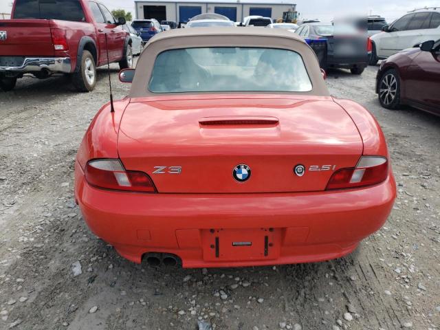 4USCN33422LM06825 - 2002 BMW Z3 2.5 Красный фото 6