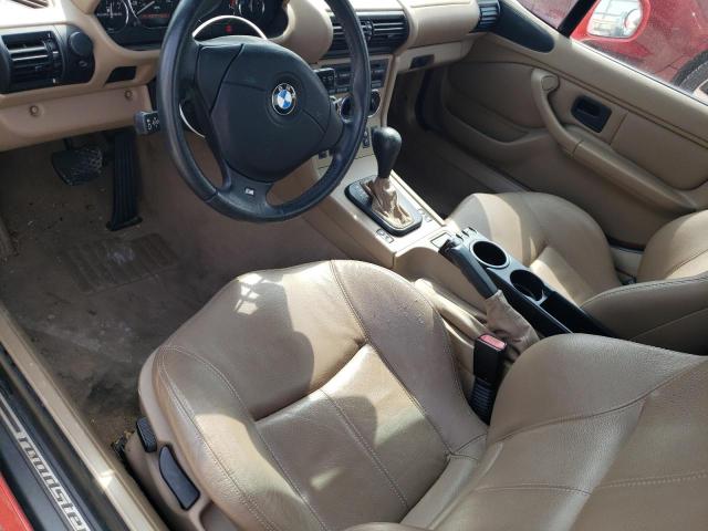4USCN33422LM06825 - 2002 BMW Z3 2.5 Красный фото 8