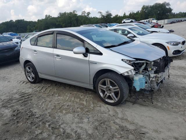 JTDKN3DUXA0056831 - 2010 TOYOTA PRIUS SILVER photo 4