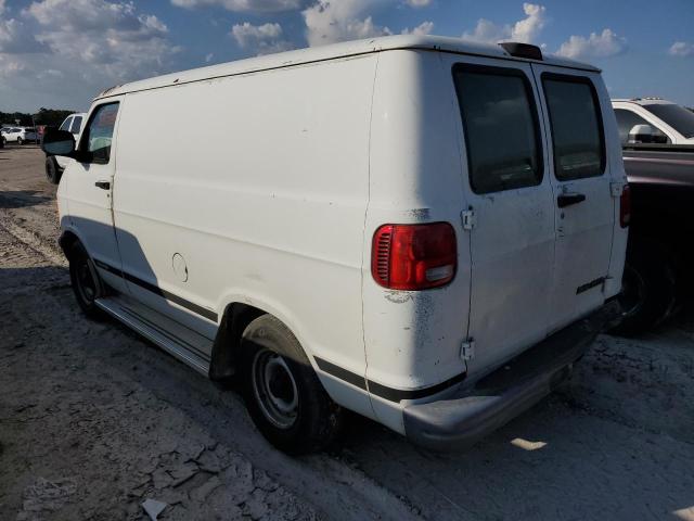 2B7HB11X32K146537 - 2002 DODGE RAM VAN B1500 WHITE photo 2