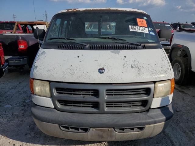 2B7HB11X32K146537 - 2002 DODGE RAM VAN B1500 WHITE photo 5