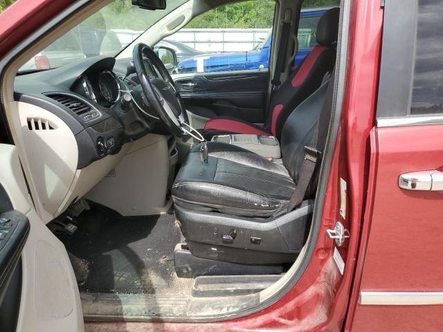 2C4RC1BG9ER358211 - 2014 CHRYSLER TOWN & COU TOURING BURGUNDY photo 7