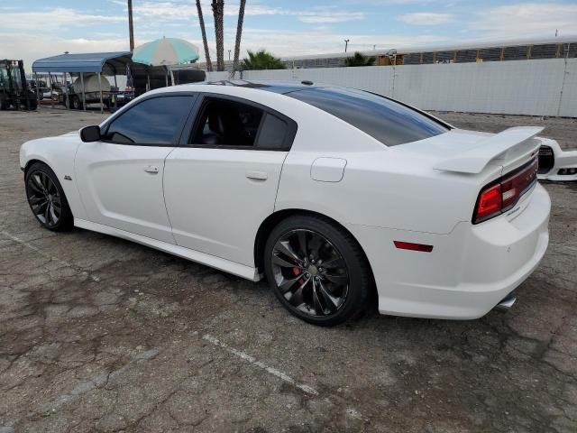 2C3CDXEJ1EH213834 - 2014 DODGE CHARGER SRT-8 WHITE photo 2