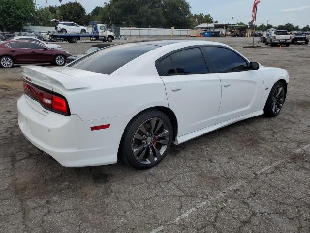 2C3CDXEJ1EH213834 - 2014 DODGE CHARGER SRT-8 WHITE photo 3