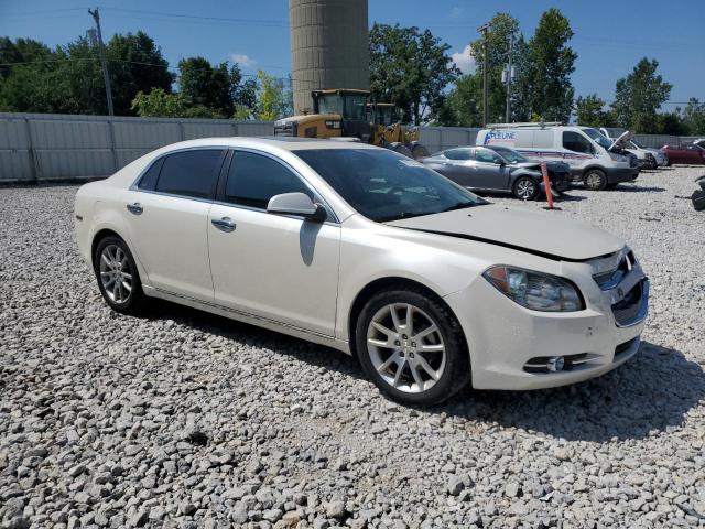 1G1ZE5EB4A4136277 - 2010 CHEVROLET MALIBU LTZ WHITE photo 4