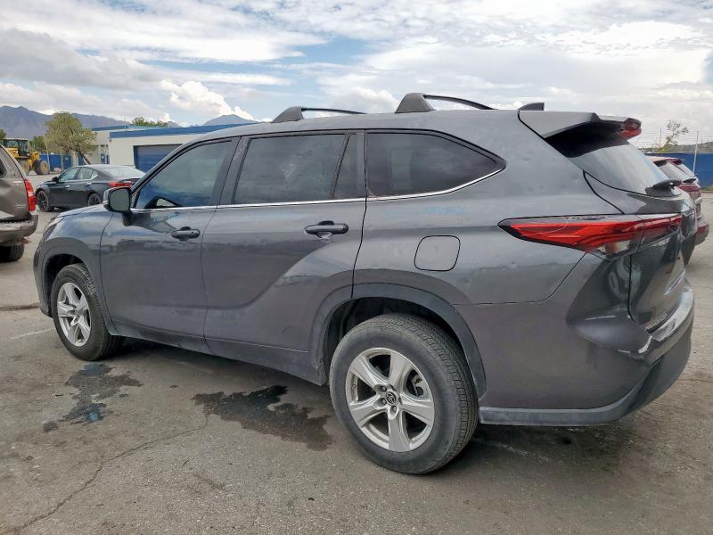 5TDKDRAH4PS521283 - 2023 TOYOTA HIGHLANDER L Сұр фото 2
