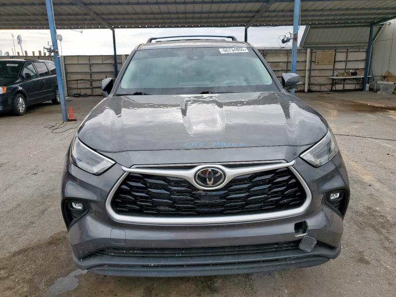 5TDKDRAH4PS521283 - 2023 TOYOTA HIGHLANDER L Сұр фото 5