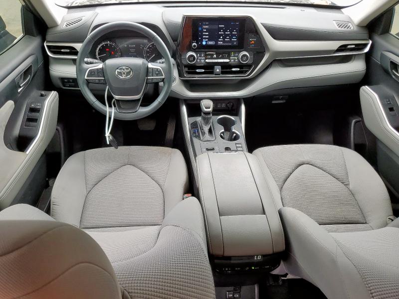 5TDKDRAH4PS521283 - 2023 TOYOTA HIGHLANDER L Сұр фото 8