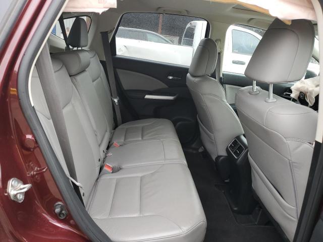 5J6RM4H7XGL060682 - 2016 HONDA CR-V EXL BURGUNDY photo 10