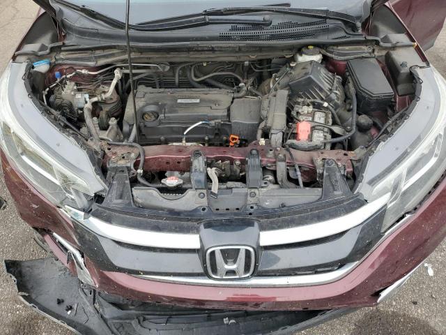 5J6RM4H7XGL060682 - 2016 HONDA CR-V EXL BURGUNDY photo 11