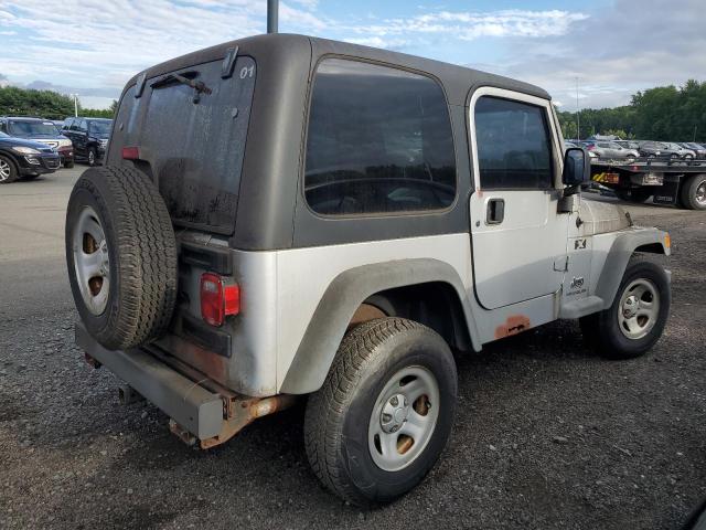 1J4FA39S06P706151 - 2006 JEEP WRANGLER X SILVER photo 3