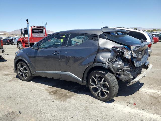 NMTKHMBX1JR007569 - 2018 TOYOTA C-HR XLE GRAY photo 2