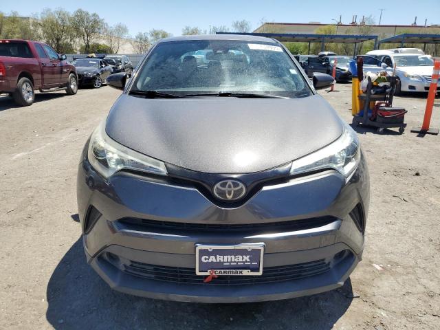 NMTKHMBX1JR007569 - 2018 TOYOTA C-HR XLE GRAY photo 5