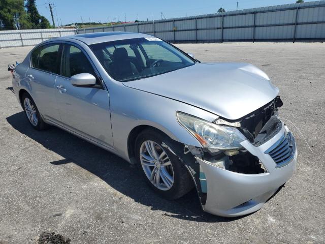 JN1DV6AP9BM600953 - 2011 INFINITI G25 BASE SILVER photo 4