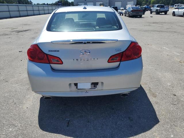 JN1DV6AP9BM600953 - 2011 INFINITI G25 BASE SILVER photo 6