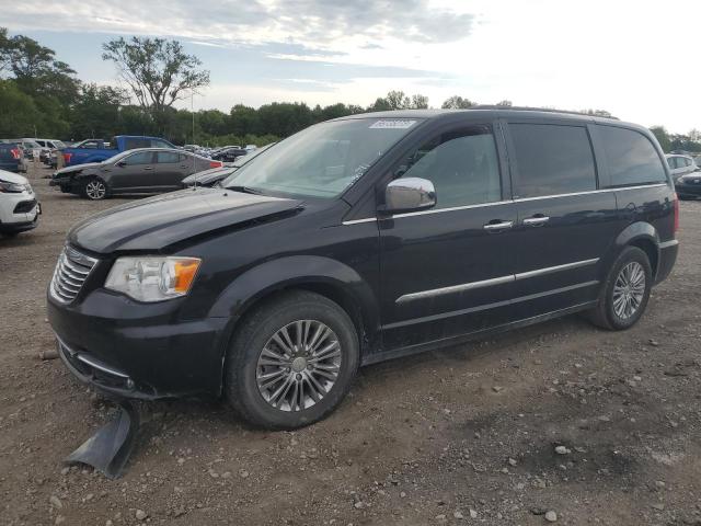 2C4RC1CG9DR734659 - 2013 CHRYSLER TOWN & COU TOURING L BURGUNDY photo 1