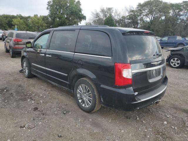 2C4RC1CG9DR734659 - 2013 CHRYSLER TOWN & COU TOURING L BURGUNDY photo 2