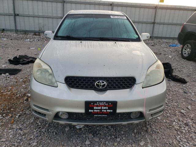 2T1KR32E23C064639 - 2003 TOYOTA COROLLA MA XR SILVER photo 5