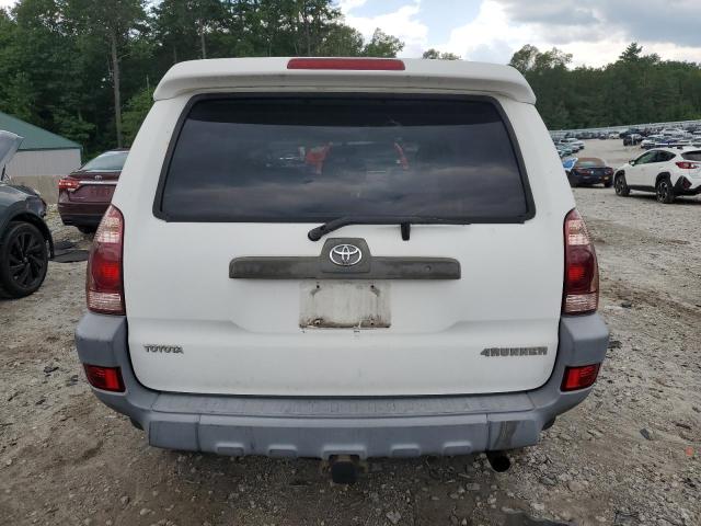 JTEZT14R430007191 - 2003 TOYOTA 4RUNNER SR5 WHITE photo 6