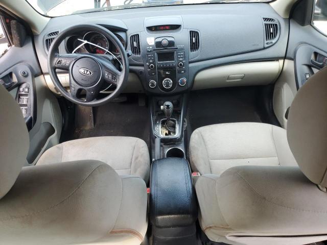 KNAFU4A25C5507051 - 2012 KIA FORTE EX BLACK photo 8
