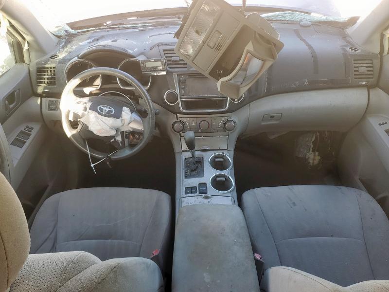 5TDBK3EH6DS186973 - 2013 TOYOTA HIGHLANDER BASE Синий фото 8