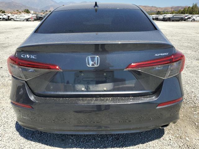 2HGFE2F54NH560487 - 2022 HONDA CIVIC SPORT CHARCOAL photo 6