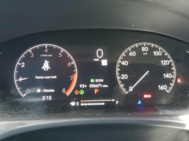 2HGFE2F54NH560487 - 2022 HONDA CIVIC SPORT CHARCOAL photo 9